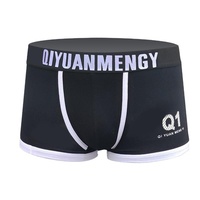 Caleçons en coton pour hommes, sous-vêtements confortables, respirants, à taille élastique, à quantité minimale de commande basse