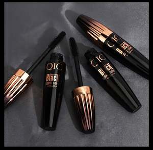 Vente en gros Maquillage des yeux Noir Or Mascara Naturel Mince Meilleur Mascara Tube Imperméable