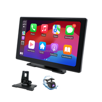 GPS para Auto Portátil de 9 Pulgadas, Navegación Estéreo con Pantalla Táctil HD, GPS Integrado, Carplay Inalámbrico, Android Auto, Montaje en el Tablero, OEM