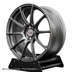 Rines Forjados Monobloque de 10 Radios en Color Gris Mate de 17, 18, 19, 20 y 21 Pulgadas, Ligeros, para Ford Mustang, <span class=keywords><strong>Nissan</strong></span> 400Z, Lexus IS/<span class=keywords><strong>RC</strong></span> - Product Image 6