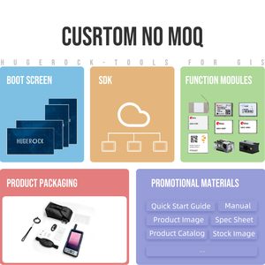 Hugerock g60n thu thập dữ liệu để khảo sát lớp bản đồ đa chế độ tần số kép bốn cánh tay xoắn ốc rtk gnss ăng ten - Product Image 6