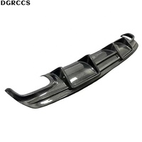 Diffuseur de pare-chocs arrière en fibre de carbone de style FD pour Mercedes-Benz CLA W117 C117 2013-2019 avec installation facile