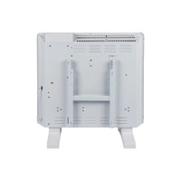 Calentador Convector Independiente Delgado Blanco de Estilo Nórdico Minimalista, Control Táctil Lateral LED, Calefacción por Convección Uniforme y Silenciosa