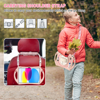 Coque de protection robuste en silicone avec ceinture d'épaule pour iPad 10e génération 10.9 pouces 2022 astronaute