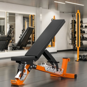 Chaise de fitness multifonctionnelle commerciale personnalisée, pliable et sécurisée, avec banc d'haltères réglable et planche de redressement pour abdominaux et exercices à domicile - Product Image 6