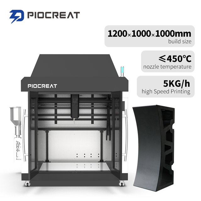 Piocreat G12 3D Printer High-Speed Large Scale Impresora 3d 1000*1000*1000mm Most Practical Industrial 3D Printer