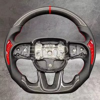 Volant en fibre de carbone pour Dodge Charger, volant pour Dodge Challenger, volant en carbone pour Dodge Challenger