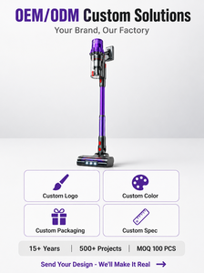 Aspirateur sans fil 37KPa, aspirateur à main, batterie 2200mAh, autonomie 65 min, filtre HEPA, bac à poussière 1,2L, vente en gros OEM ODM - Product Image 5