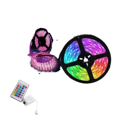 RGBW Dimmable Infrared LED Strip Lights with Bluetooth, DC12V 1M IR Remote Control for Home TV
