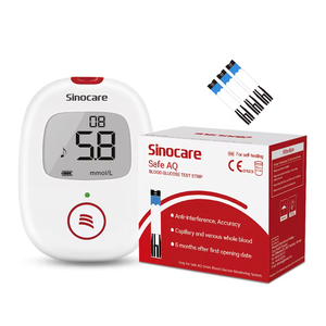Sinocare Safe AQ Voice Portable Glucometer <strong>Digital</strong> Blood <strong>Glucose</strong> Monitor Blood <strong>Glucose</strong> <strong>Meter</strong> <strong>Diabetes</strong> <strong>Meter</strong> - Product Image 1