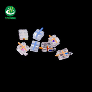 Tandheelkundige Orthodontische Monokristallijn Saffier Beugels Met Indicator - Product Image 4