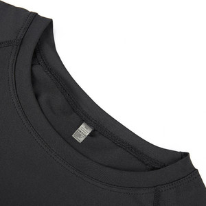 Men's Slim Fit Compression Long Sleeve Fitness Top Quick Dry High Elasticity Solid Color Blank for Running Basketball Exercise - Product Image 3