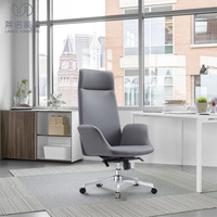 Chaise de bureau exécutive ergonomique réglable avec support lombaire confortable de qualité supérieure ZP-S-011A, design moderne