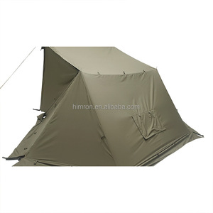 Carpa de Techo Ligera de 220G de Poliéster y Algodón, Refugio de Alta Calidad para una Persona, para Campismo, Senderismo, Supervivencia en la Naturaleza y Bushcraft - Product Image 3