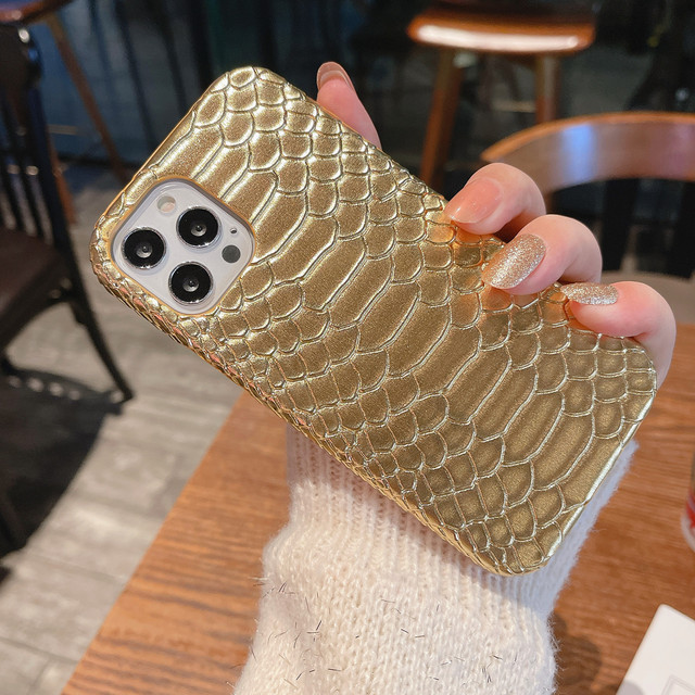 Wholesale Python Skin Pattern iPhone 17 Pro Max Cell Phone Case Unique for Apple 14 Plus Three-Pack Hard Shell Protective Cover