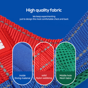 S'JOY SJ-550 - Arnés para Perro Pequeño, Simple, de Poliéster, con Correa para el Pecho, Transpirable, Ajustable, Reflectante, para Exteriores, Venta al por Mayor de Fábrica - Product Image 4