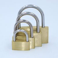 Cadenas ultra-mince en laiton robuste de haute sécurité 35mm Cadenas ultra-mince en cuivre massif antirouille Candado
