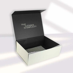 High Quality Custom Logo Rigid Magnet Box and Paper Bag Full Set Strong Packaging Box - Product Image 1