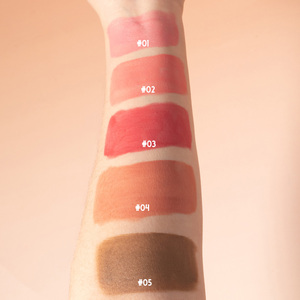Tinte Líquido 2 en 1 para Labios y Mejillas, 5 Colores, Resistente a Besos y Sudor, Altamente Pigmentado, Portátil - Product Image 6