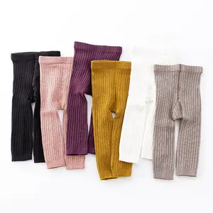 Mallas 100% de algodón peinado <span class=keywords><strong>para</strong></span> <span class=keywords><strong>recién</strong></span> nacidos, medias sin costuras con doble aguja <span class=keywords><strong>para</strong></span> bebé, medias <span class=keywords><strong>para</strong></span> niña - Product Image 1