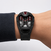 Montre sport à quartz pour homme, cadran moteur de course, bracelet en silicone, boîtier en alliage, affichage analogique, logo personnalisé, vente en gros