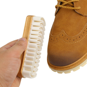 <span class=keywords><strong>Brosse</strong></span> de nettoyage de chaussures en silicone pour bottes en cuir <span class=keywords><strong>nubuck</strong></span> baskets vestes-brosses de nettoyage multi-usages - Product Image 5