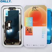 Écran arrière pour iPhone 15 14 13 Pro Max 12 11 11 Pro Xs Xr X Mini, affichage LCD JK complet taille 1:1