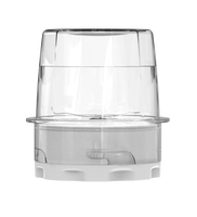 550-1000W 2-en-1 Mélangeur de table électrique Fonction d'impulsion Mélangeur d'aliments ménagers à 2 vitesses Centrifugeuse avec pot en verre ou en plastique