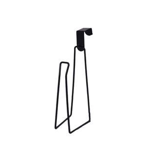 Support mural auto-adhésif en alliage de zinc pour papier toilette, longueur 35 cm, design moderne, pour salle de bain, balcon, ou comme crochet de séchage pour chaussures - Product Image 5