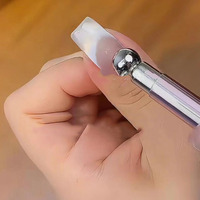 3 Farben Doppelkopf-Magnetstift 3D Französische Linie Herz-Muster Magnetisches Katzenauge Multifunktionales Leistungsstarkes Magnetwerkzeug