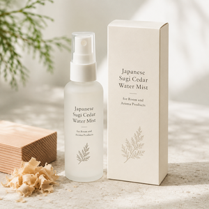 Brume d'eau de cèdre japonais Sugi pour la pièce et les produits aromatiques - Product Image 3