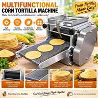 Machine à faire des mini-crêpes de haute qualité, nouvelle, commerciale, entièrement automatique, haute productivité, en acier inoxydable 304, grande capacité
