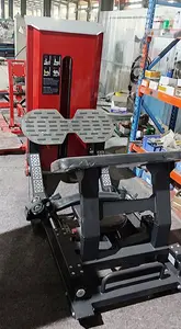 Peralatan Gym kebugaran komersial mesin dorong pinggul sabuk Glute terisi Pin baja desain baru untuk latihan kekuatan