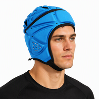 Casque de rugby en EVA souple, moulé monobloc, antichoc, personnalisé en usine depuis 10 ans, pour le flag football