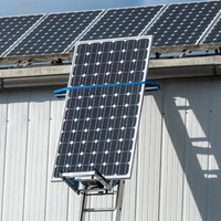 YF personnalisé 19m panneau solaire toit chaud personnalisé automatique alun échelle électrique ascenseur panneau solaire élévateur échelle capacité 200-250kg