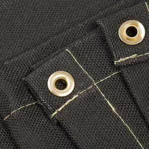 Manta Ignífuga de Fibra de Vidrio Negra Personalizable 1.8*2.4m, Venta Directa de Fábrica, Protección de Seguridad Retardante de Llama - Product Image 6