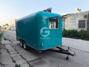 2026 New Customization 4.5m Hot Dog Stand Food <b>Trailers</b> China Factory ODM OEM Stainless <b>Concession</b> Fully Equipped Food <b>Trailer</b> - Product Image 3