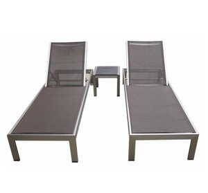 Nouveau modèle moderne de chaise longue de jardin en métal imperméable pour hôtel, île de loisirs, station balnéaire – Excellent rapport qualité-prix - Product Image 4