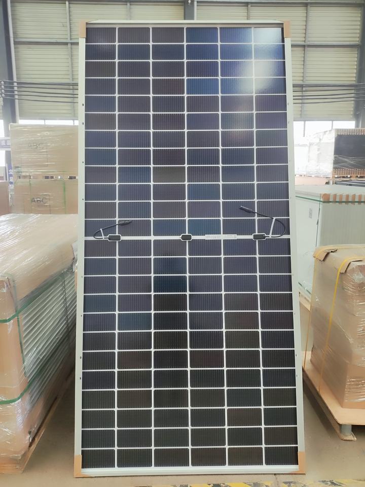 Pv Module Backside 600W High Output Bifacial PV Module with Dual Glass Construction and ...