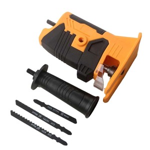 Electric Reciprocating Saw Converter With 3 Blades Portable Corded Power Tool For Wood Metal Cutting DIY Use - Product Image 3