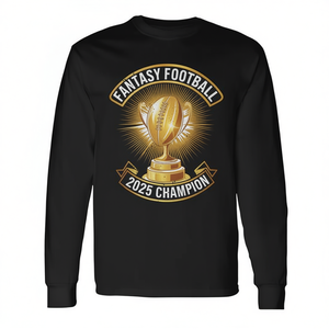 Camiseta de Manga Larga para Campeón de Fantasy Football 2025 - Product Image 2