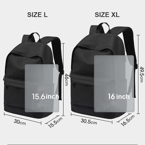 Custom Waterproof Durable Unisex Laptop Bookbag Zipper Closure Daily Travel <strong>Backpack</strong> School Bag for Teens College - Product Image 4