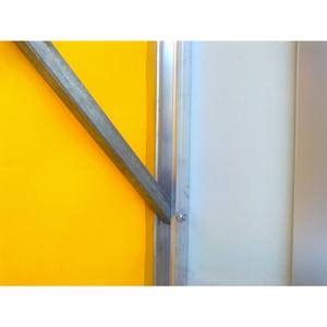 Sello Mecánico Duradero para Muelle SG.600 W3460xH3400xD600mm de Aluminio y PVC Amarillo/Negro, Mejora la Eficiencia de la Bahía de Carga, Hecho en Italia TM - Product Image 5