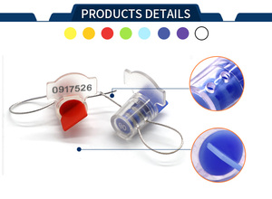 Khóa niêm phong đồng hồ nước bằng nhựa xoay JCMS003, khóa niêm phong đồng hồ bằng nhựa, khóa niêm phong bảo mật đồng hồ nước bằng nhựa - Product Image 5