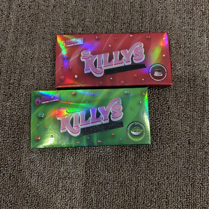 กล่องกระดาษบรรจุภัณฑ์ช็อกโกแลตแบบกำหนดเอง กล่องกระดาษฟอยล์โฮโลแกรมลายการ์ตูน ช็อกโกแลตเห็ดกัมมี่แบบกินได้ กล่องของขวัญสำหรับเด็ก - Product Image 3