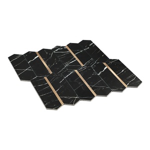 Carreaux autocollants effet pierre en PVC et aluminium, à coller et à décoller, pour crédence de cuisine - Product Image 3