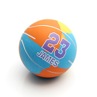 Ballon rebondissant de 6 cm, jouet anti-stress, jouet sensoriel pour enfants, ballon de basket en caoutchouc haute élasticité, ballon rebondissant pour l'extérieur