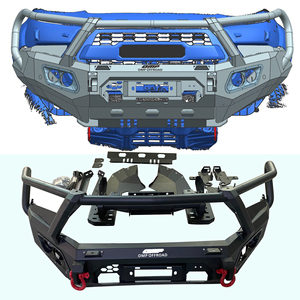 Nuovo Paraurti Anteriore in Acciaio OMP Offroad LPHM229632 (186x86x86) per Hilux Vigo Revo <span class=keywords><strong>Rocco</strong></span> e Rogue - Retrofit/Aggiornamento - Product Image 1