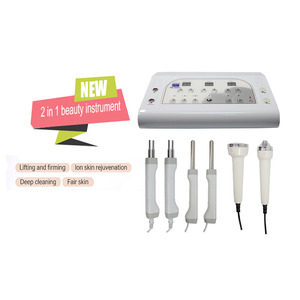 El RU-8201 es un dispositivo de belleza 2 en 1 que levanta y reafirma, rejuvenece, limpia profundamente y blanquea la piel. - Product Image 3