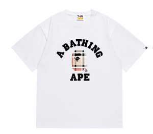 <span class=keywords><strong>T</strong></span>-<span class=keywords><strong>shirt</strong></span> décontracté pour homme à col rond et manches courtes avec motif imprimé de dessin animé singe 5.1 - Product Image 3
